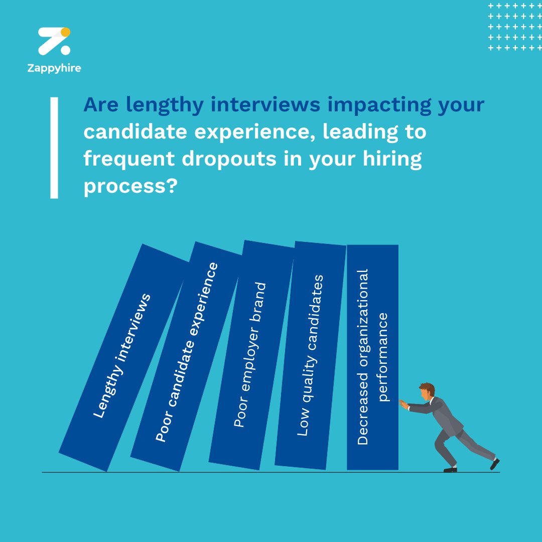 zappyhireglobal's tweet image. Is the 𝐝𝐨𝐦𝐢𝐧𝐨 𝐞𝐟𝐟𝐞𝐜𝐭 of lengthy interviews toppling your candidate experience?🤨Experience 𝐙𝐚𝐩𝐩𝐲𝐕𝐮𝐞 for streamlined candidate screening with 𝟕𝟎% decrease in your time to hire!
Sign up now! 👉 bit.ly/3xz6y2v
#automatedvideointerview #avi