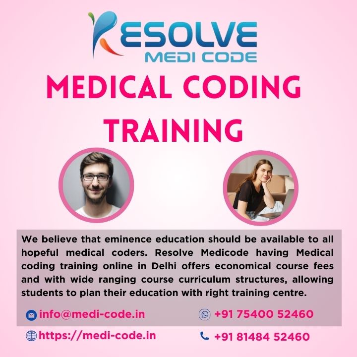 ResolveMedicode's tweet image. We believe that eminence education should be available to all hopeful medical coders. 
medi-code.in
#MedicalCodingTraining #MedicalCodingInstitute #MedicalCoder #MedicalCoderCourse #MedicalCodingCourse #MedicalCodingCertification #MedicalCodingTrainingOnlineinDelhi