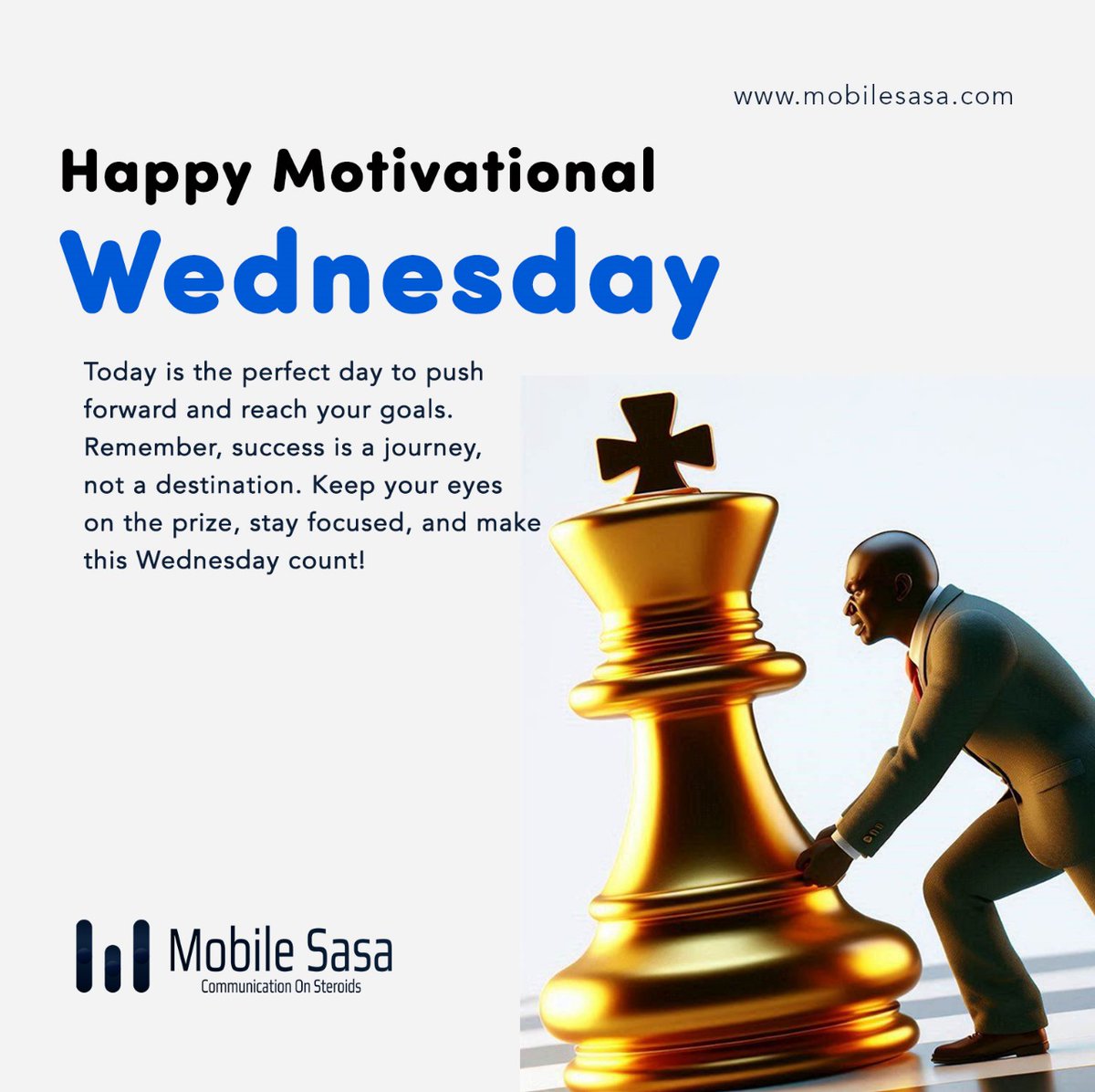 BitwiseDigital's tweet image. Halfway through the week! Keep pushing forward and make the most of every moment. Happy Wednesday!
#mobilesasa