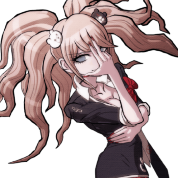 AnythingDangan's tweet photo. Junko Enoshima did a little too much trolling... https://t.co/pIbPO4xEE1