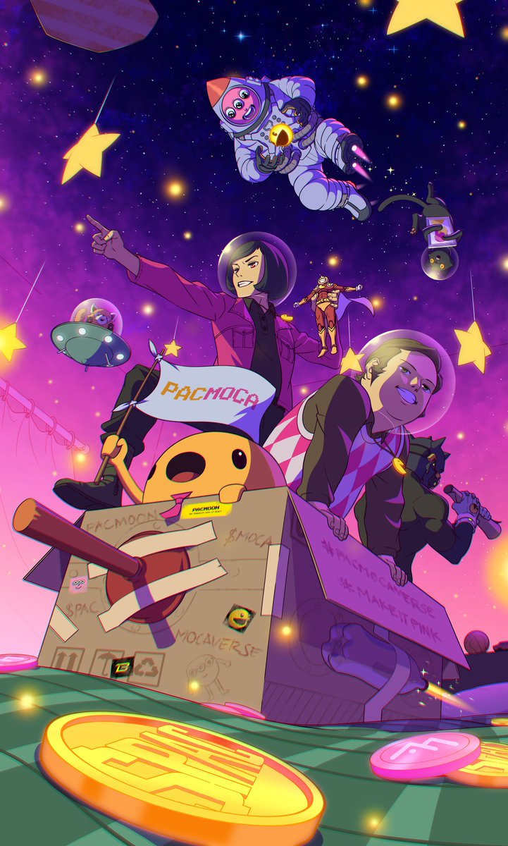 "Journey to the PACMOCAVERSE"

Code: icyylab
<a href="/pacmoon_/">Pacmoon</a> x <a href="/Moca_Network/">Moca Network</a>