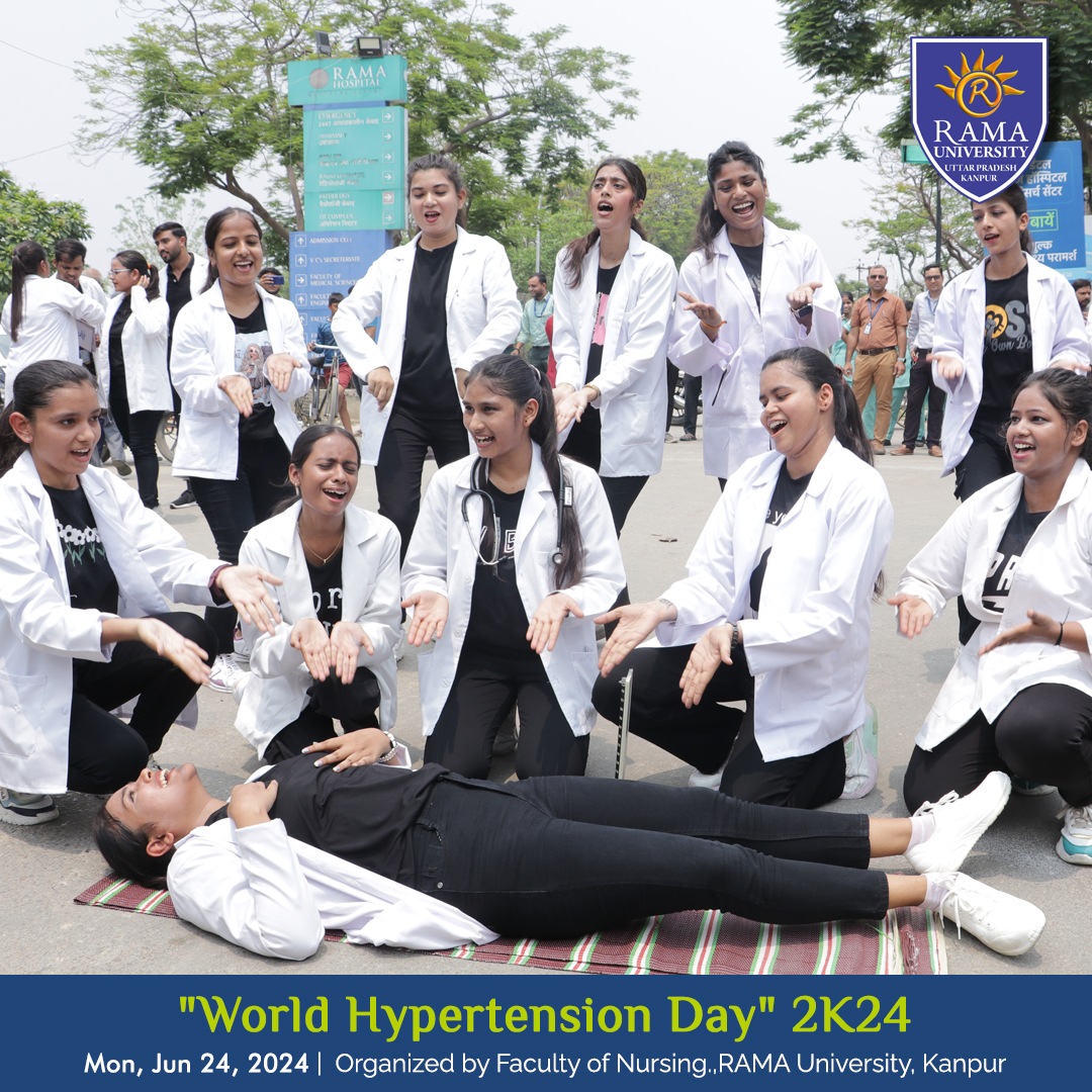 RamaUniversity's tweet image. World Hypertension Day 2024 organized by The Department of Medical Surgical Nursing, Faculty of Nursing🌍💉

#WorldHypertensionDay #MeasureAccurately #ControlBP #Hypertension #NursingFaculty #Medical #RamaUniversity