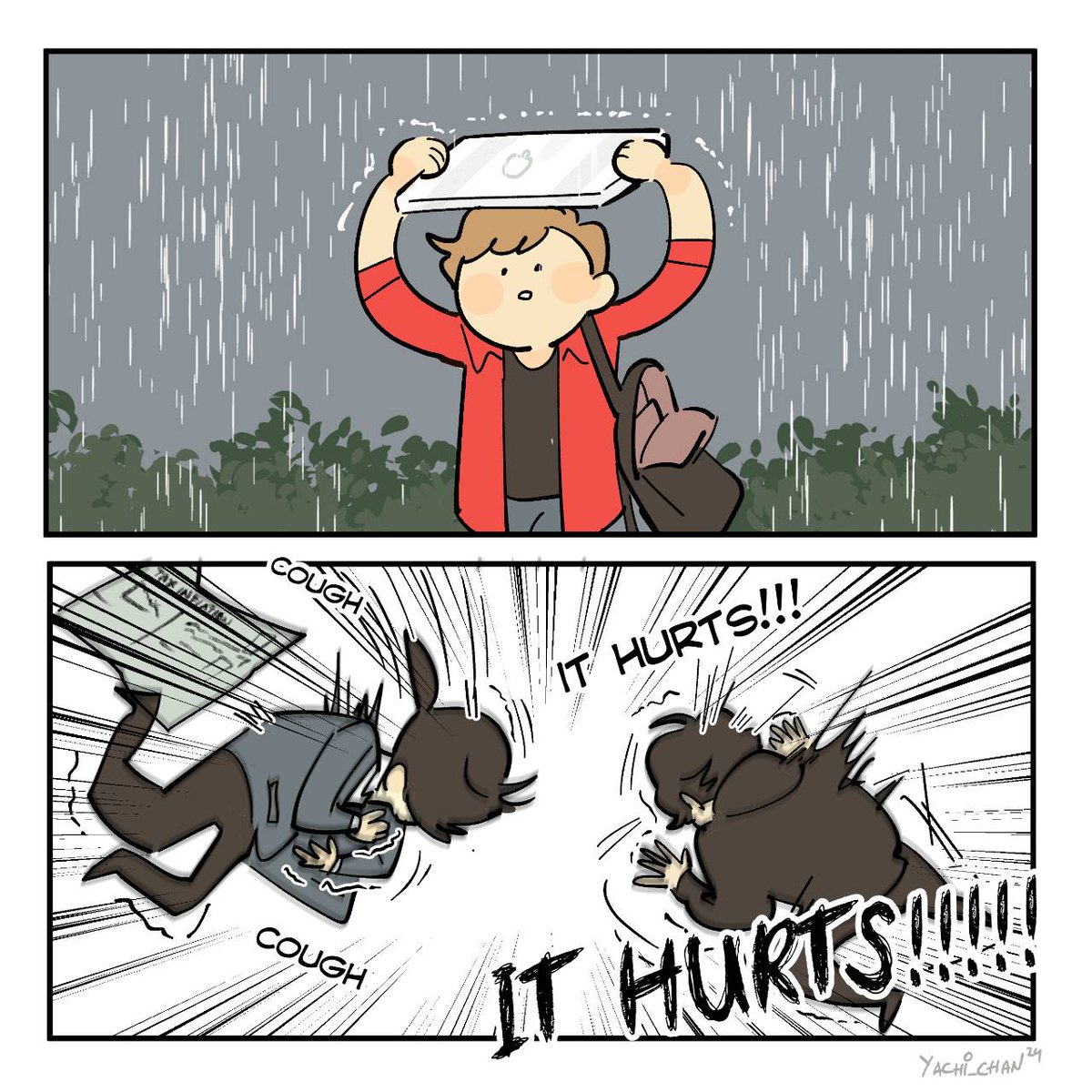 running in the rain culture shock ⛈️ 