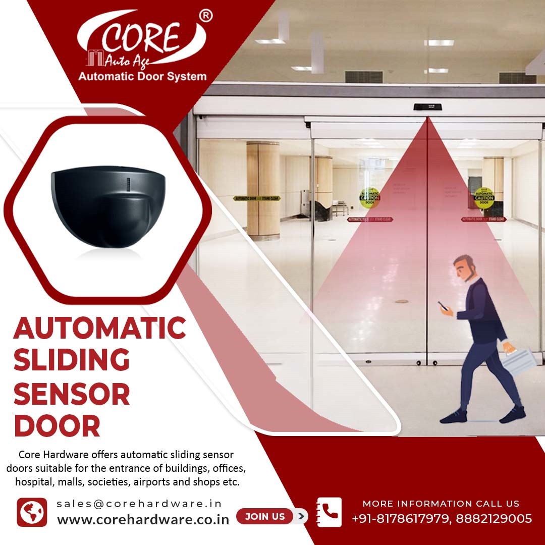 coreautoage's tweet image. Crafted with exceptional technology and inventive mechanism, Core offers Automatic Sliding Sensor Door for any of your busy space that requires instant operation in-case of emergency.  

#SensorDoors #AutomaticDoors #SmartEntry #AccessControl #Lucknow #architecture #corehardware