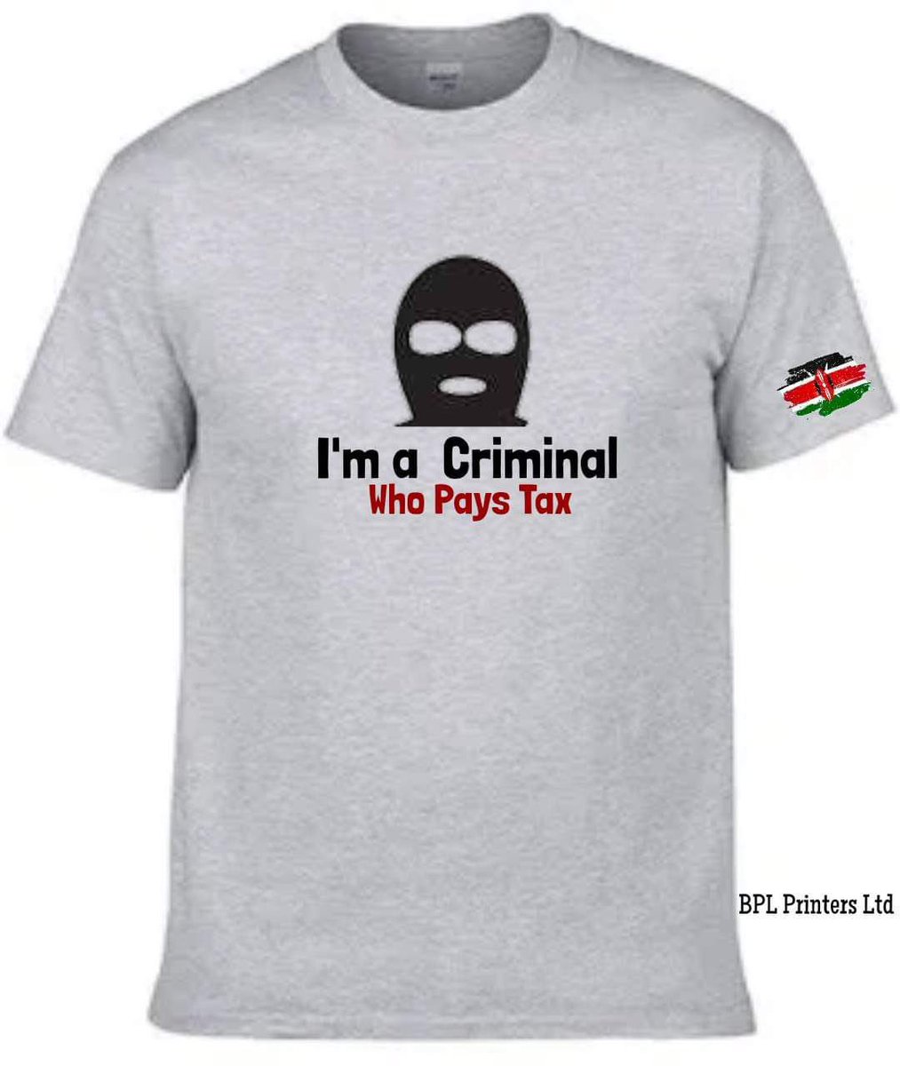 I am a criminal who pays taxes! Let us stand against the Killings in Githurai 
#StopGithuraiKillings
#RejectFinanceBill2024
#RutoMustGo