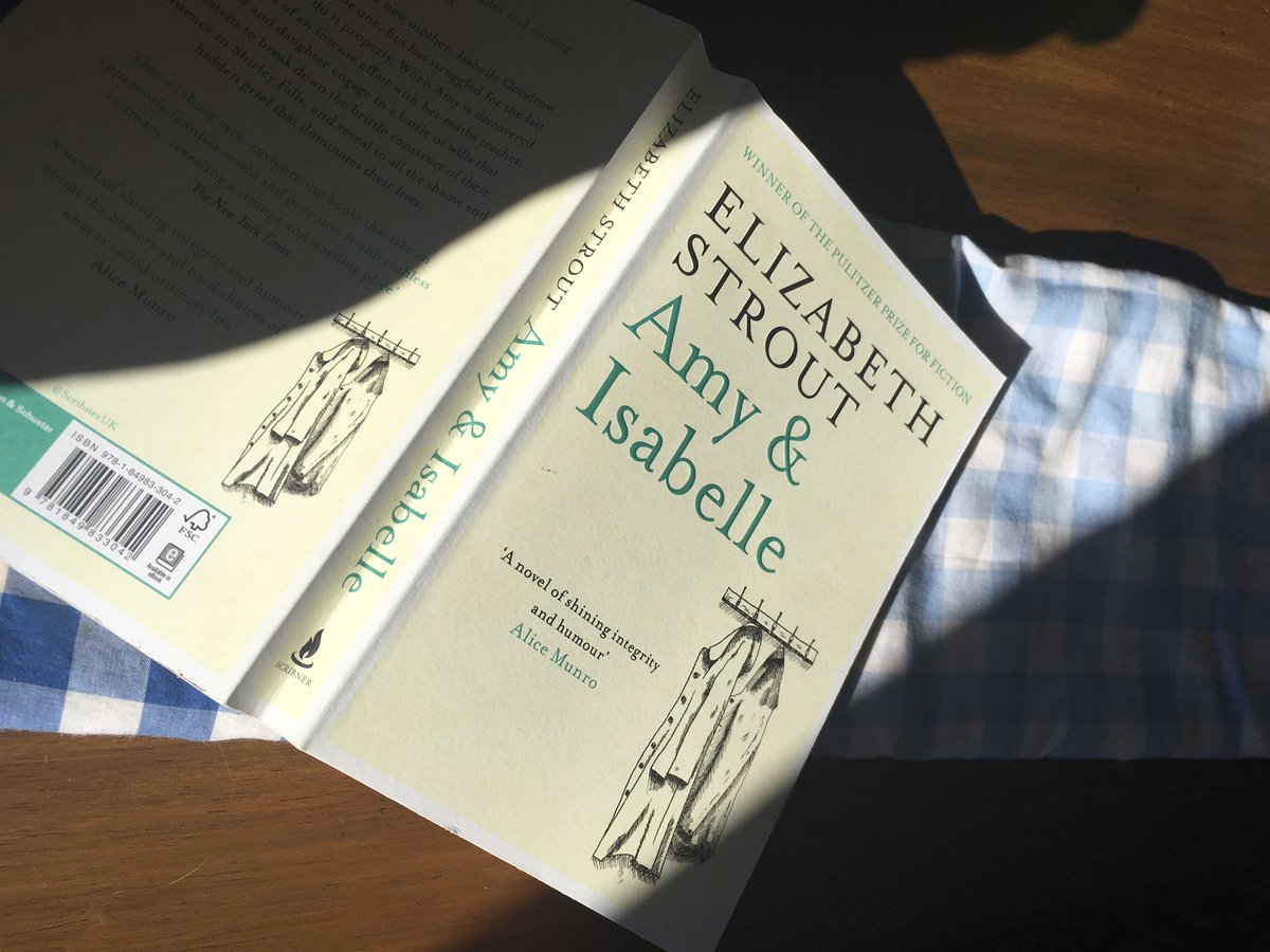 DannyVanBooks's tweet image. Now that I’m a retired bookseller (forever bookworm) I’ve the opportunity to read books that have waited patiently on my shelves, their secret worlds ready to be unlocked. Began #AmyAndIsabelle @LizStrout &amp;amp; can’t believe it didn’t call to me before now. Am blown away by its power