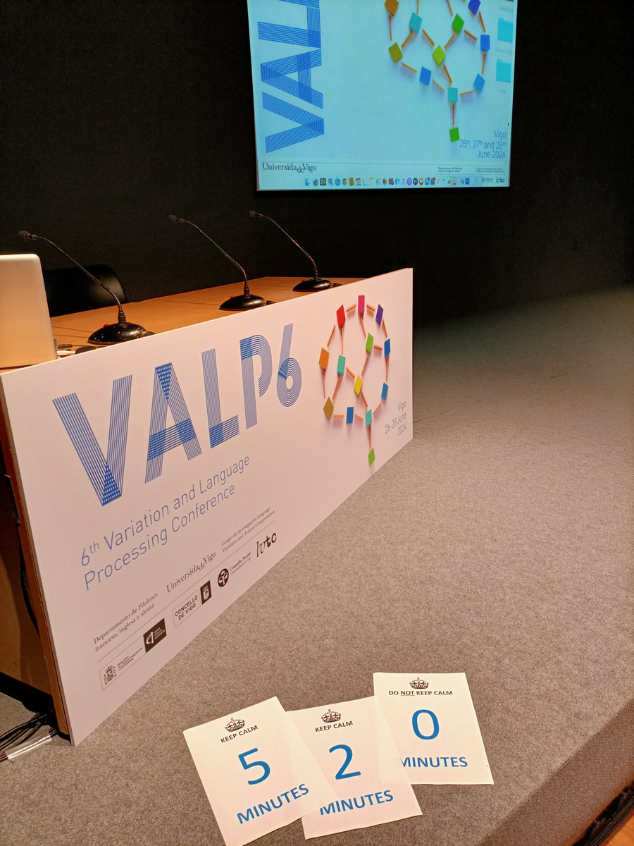 Everything ready for <a href="/VALP6Vigo/">VALP6Vigo</a>