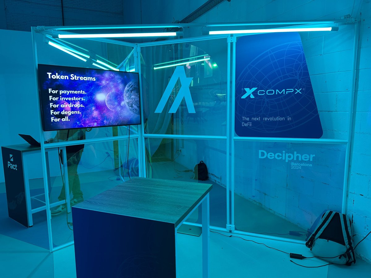 Compxlabs's tweet image. We are ready to rock! Come see us at Decipher!

#algofam #decipher