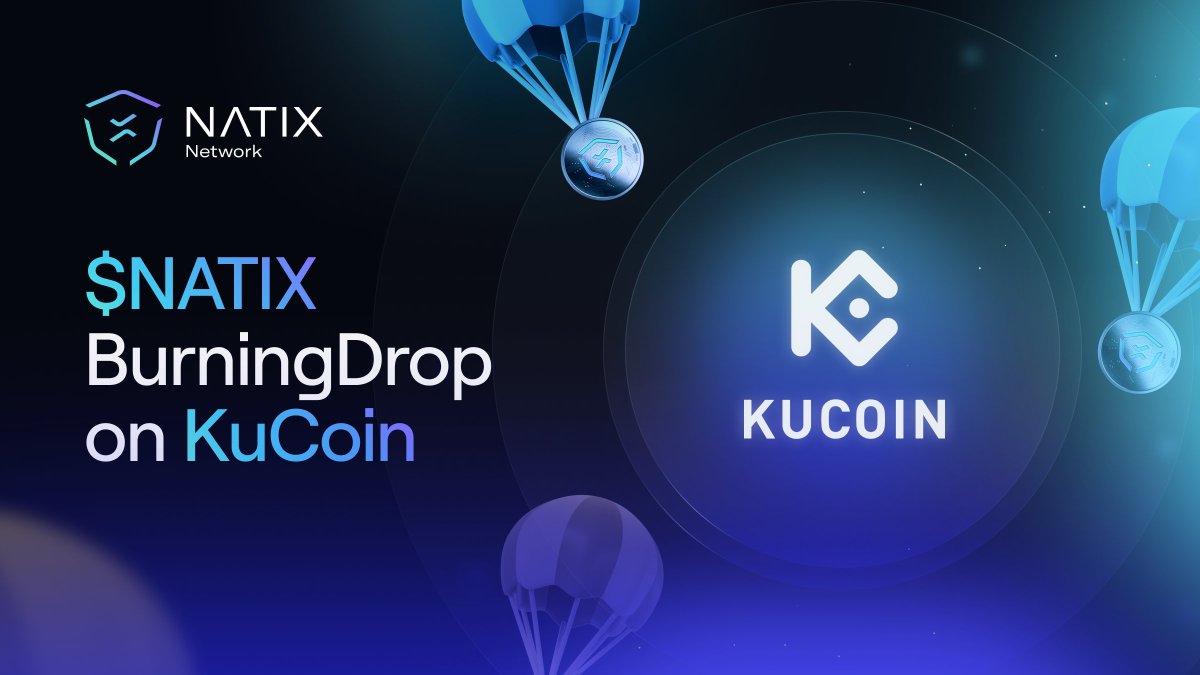 #NATIXIANs and #DePIN fans we have an important announcement 🚨

With $NATIX listing nearly upon us, <a href="/kucoincom/">KuCoin</a> is holding a BurningDrop, offering $NATIX rewards!📣

Subscribe on KuCoin today:

⏳ June 25th, 9 AM - 6 PM (UTC) ⌛

For more info 👇
kucoin.com/announcement/e…