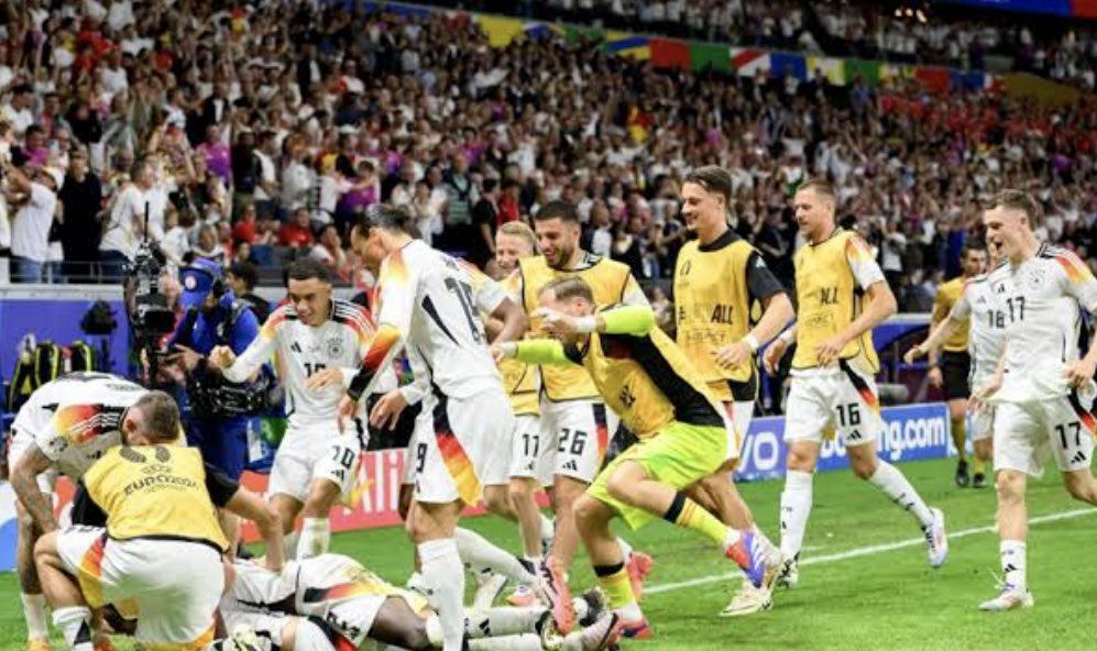 An intense #EURO2024 game last night in #Frankfurt between #Switzerland and #Germany ⚽️ and #lastminute equalizer