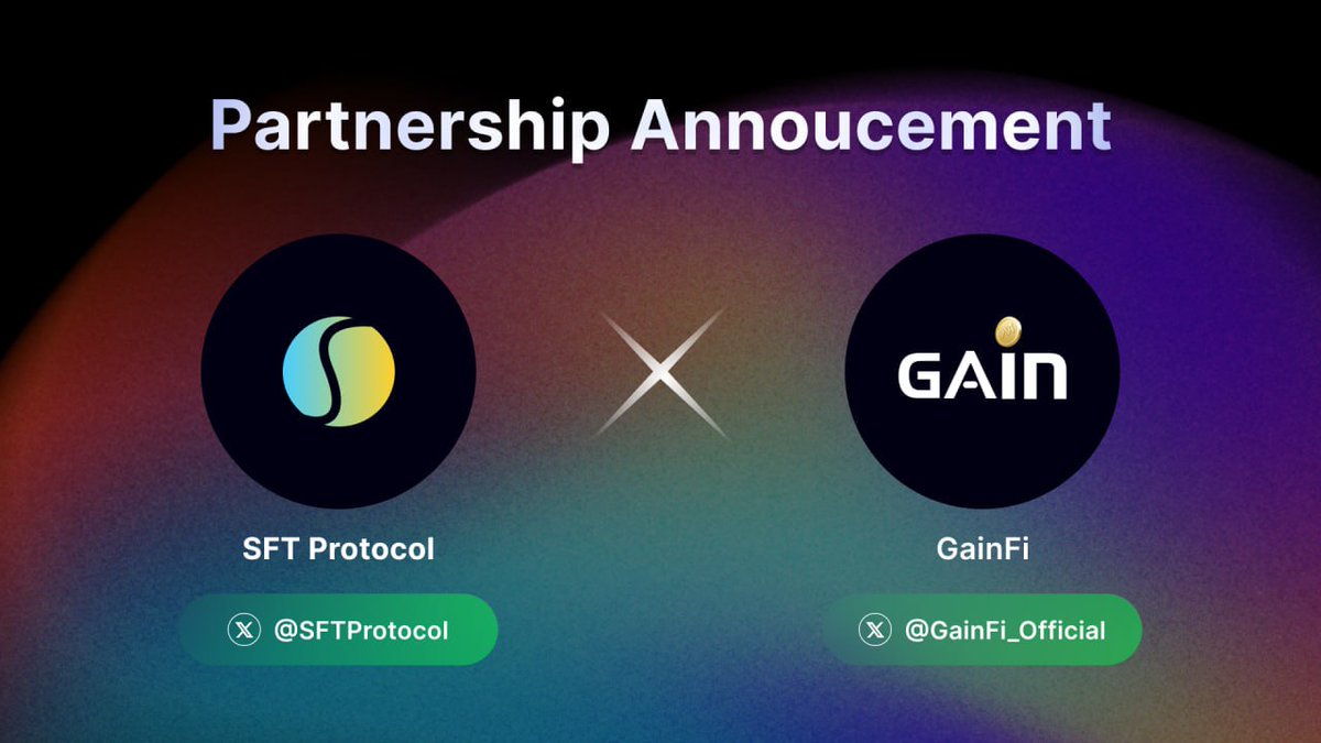 SFT Protocol (@sftprotocol) on Twitter photo 🌟Partnership Announcement!🌟
Excited to announce our partnership with <a href="/GainFi_Official/">GainFi - Web3 AI Fitness App|DePIN</a>
GainFi is an AI-enhanced decentralized fitness application, powered AI-body model and Gain tracker utilizing DePIN to connect decentralized health data and physical workouts.
Stay tuned for 🌟Partnership Announcement!🌟
Excited to announce our partnership with <a href="/GainFi_Official/">GainFi - Web3 AI Fitness App|DePIN</a>
GainFi is an AI-enhanced decentralized fitness application, powered AI-body model and Gain tracker utilizing DePIN to connect decentralized health data and physical workouts.
Stay tuned for