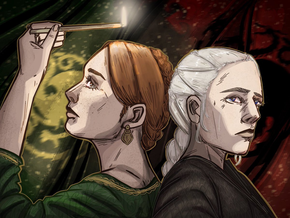 erennren_'s tweet photo. HOTD2x1
tags: alicent rhaenyra house of the dragon fanart #HouseofThedragon targaryan game of thrones got hotd asoiaf #erennren https://t.co/FGhbw0kFRE