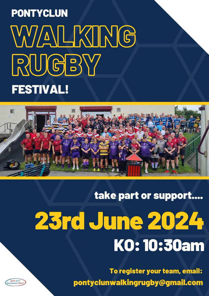 RobertJMorgan65's tweet photo. #WalkingRugbyFestival
@NeathWalkRugby 
Absolutely fantastic day at @PontyclunRFC 
Played 9
Lost 1
Drew 2
Won 6 
Everyone had a great day and huge thanks to all the teams who came along and our friends at @PontyclunRFC for organising the day
@neathrfc should be proud https://t.co/vbL34TUJDk