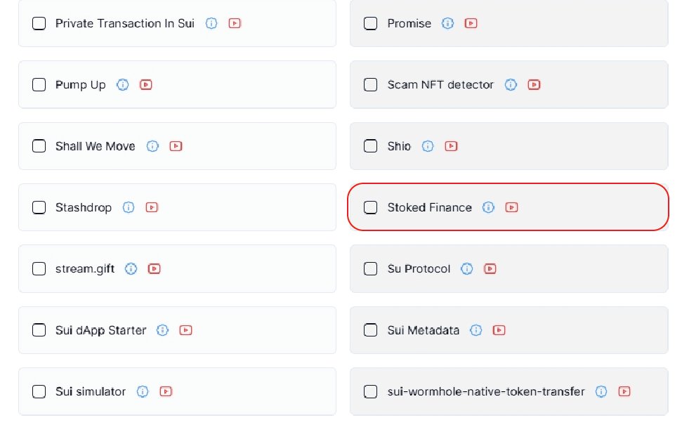 stokedfinance's tweet image. Exciting news, @SuiNetwork Community!

🎉 Stoked Finance has been shortlisted as one of the finalists in the #SuiOverflow hackathon🏆!

👉Let's show your support and help us win by casting your vote at:
overflow.vote.sui.io

⏰Vote for Stoked Finance before June 26.