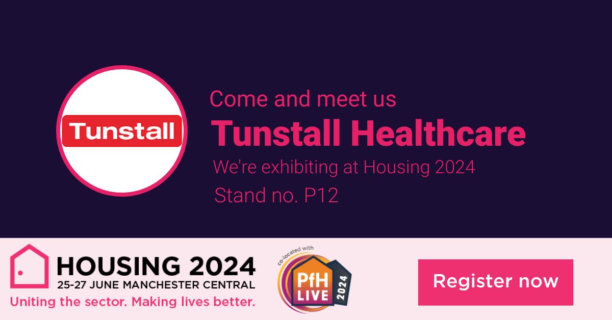 Tunstall Healthcare (@tunstallhealth) on Twitter photo โฐ There's less than 24-hours until the start of Housing 2024!
๐ Join us and register as our guest here: loom.ly/cn2Jnkc
๐ค We look forward to welcoming you to stand P12
โ๏ธ Not at #Housing2024? Email hello@tunstall.com and we'll be pleased to help out! โฐ There's less than 24-hours until the start of Housing 2024!
๐ Join us and register as our guest here: loom.ly/cn2Jnkc
๐ค We look forward to welcoming you to stand P12
โ๏ธ Not at #Housing2024? Email hello@tunstall.com and we'll be pleased to help out!