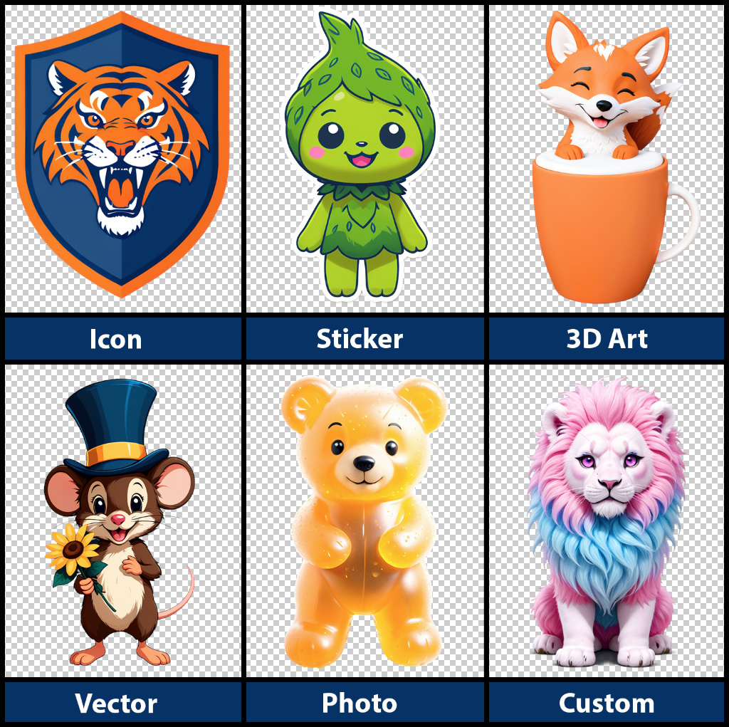 vectrlabs's tweet photo. 🎉Introducing our AI Vector Generator! 🌟 Create stunning, transparent-background vector images effortlessly. Whether it’s icons, stickers, 3D art, or custom vectors, this tool brings your ideas to life. Start creating today! 🚀 #AICreativity #Vectr #vector #VectrAI https://t.co/Laysoo7cjB