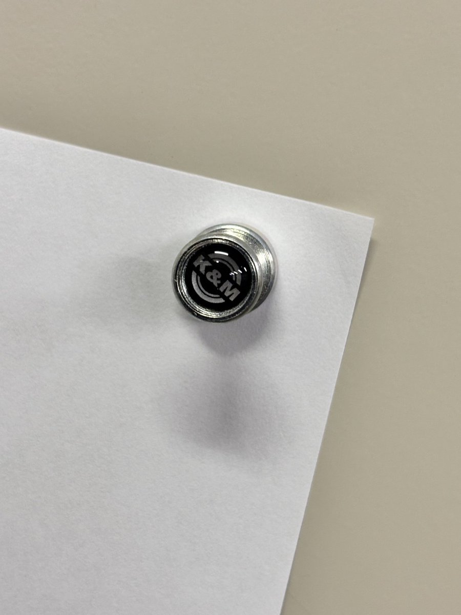 TomoSaxSH's tweet image. K&amp;amp;M/11580は譜面台用マグネット！
強力磁石で風が強い時などに大活躍！

#KandM #サウンドハウス #吹奏楽部