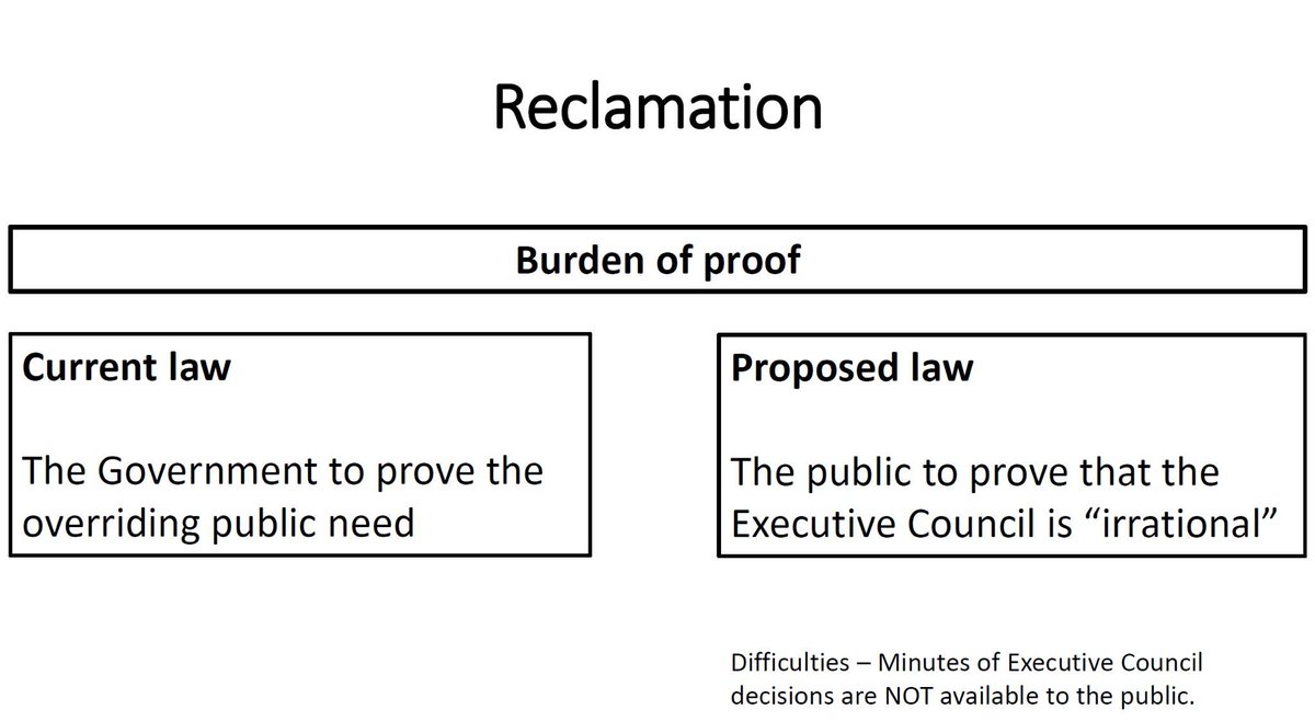 DesigningHK's tweet image. Government wants to make reclamation easier and change the Protection of the Harbour Ordinance. We don’t oppose exempting small reclamations which enhance enjoyment of the harbour. We object to changing responsibility for the burden of proof away from Government.