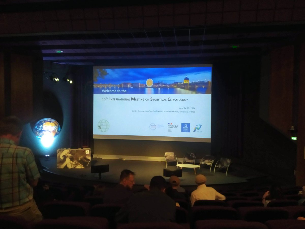 Just in time for the beginning of the International Meeting on Statistical meteorology!