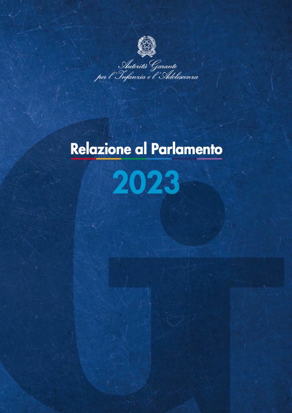 Presentata la Relazione al Parlamento 2023 dell’Autorità garante per l’infanzia e l’adolescenza
➡️ minorididiritto.org

#AGIA #infanzia #adolescenza #relazioneannuale2023 #ascolto #minorenni #dirittideiminori