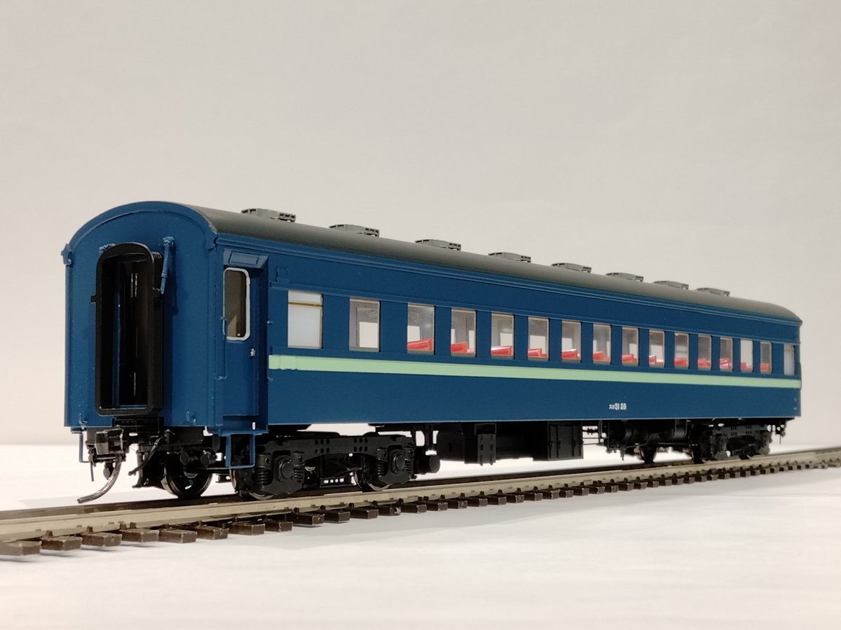 天賞堂 在庫情報＞ スロ51 28 近代化改造車 青15号 フジモデルベース