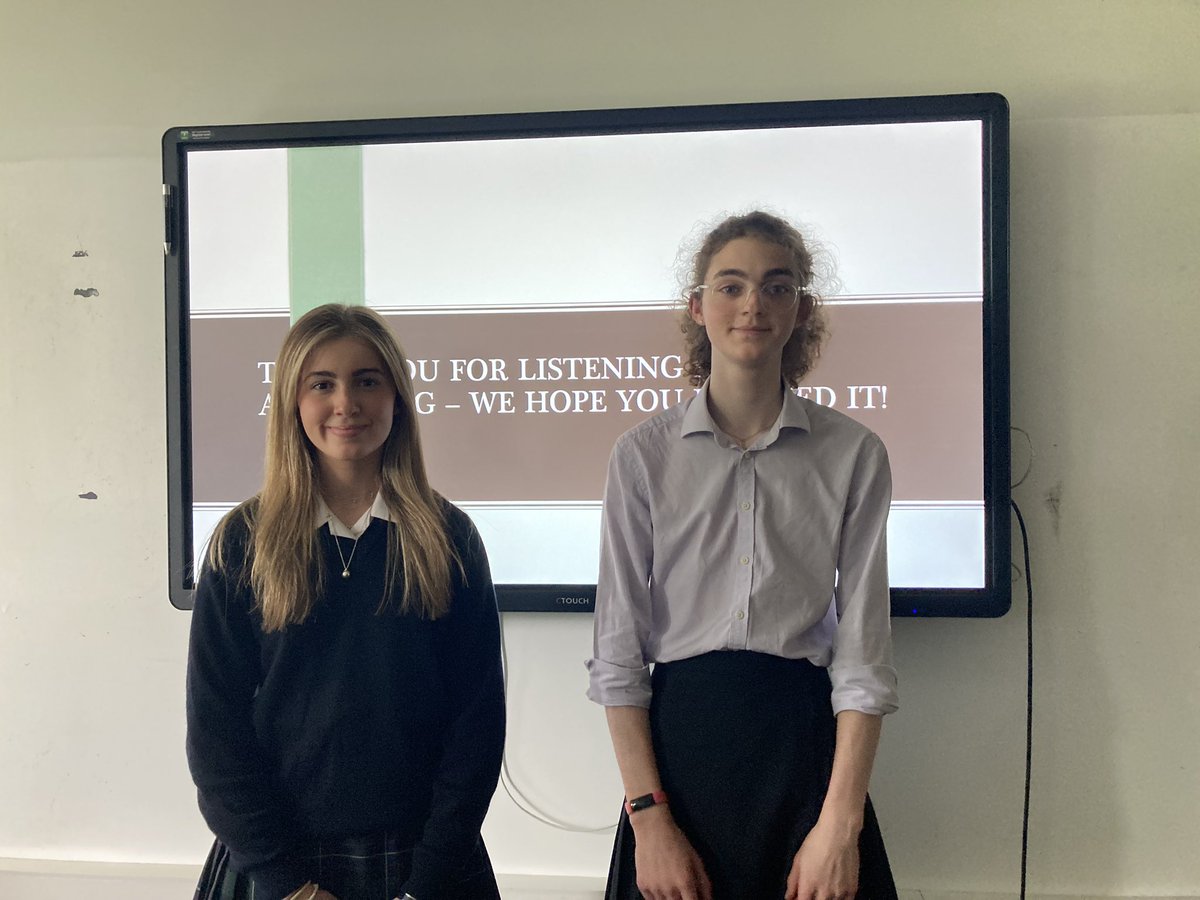 FettesClassics's tweet photo. Well done to A Level Latin student Romilly B who gave a talk with Fox B-J on the history of French, focusing on its Latin influences. https://t.co/uIriQFb9ao