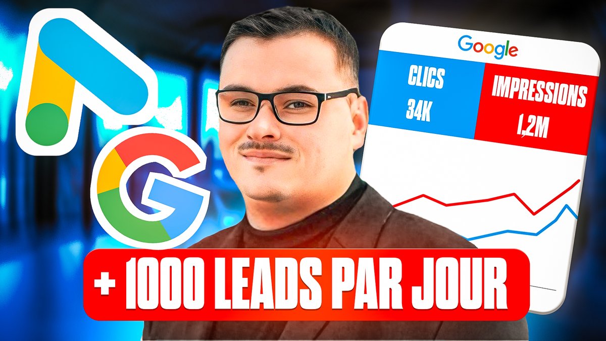 Nouvelle vidéo avec <a href="/AntoineSacco/">Antoine SACCO</a> ! 🚀

GÉNÉRATION de LEADS avec Google Ads (Meilleure Stratégie 2024)

🎥 Voir la vidéo : youtube.com/watch?v=R4xa1X…