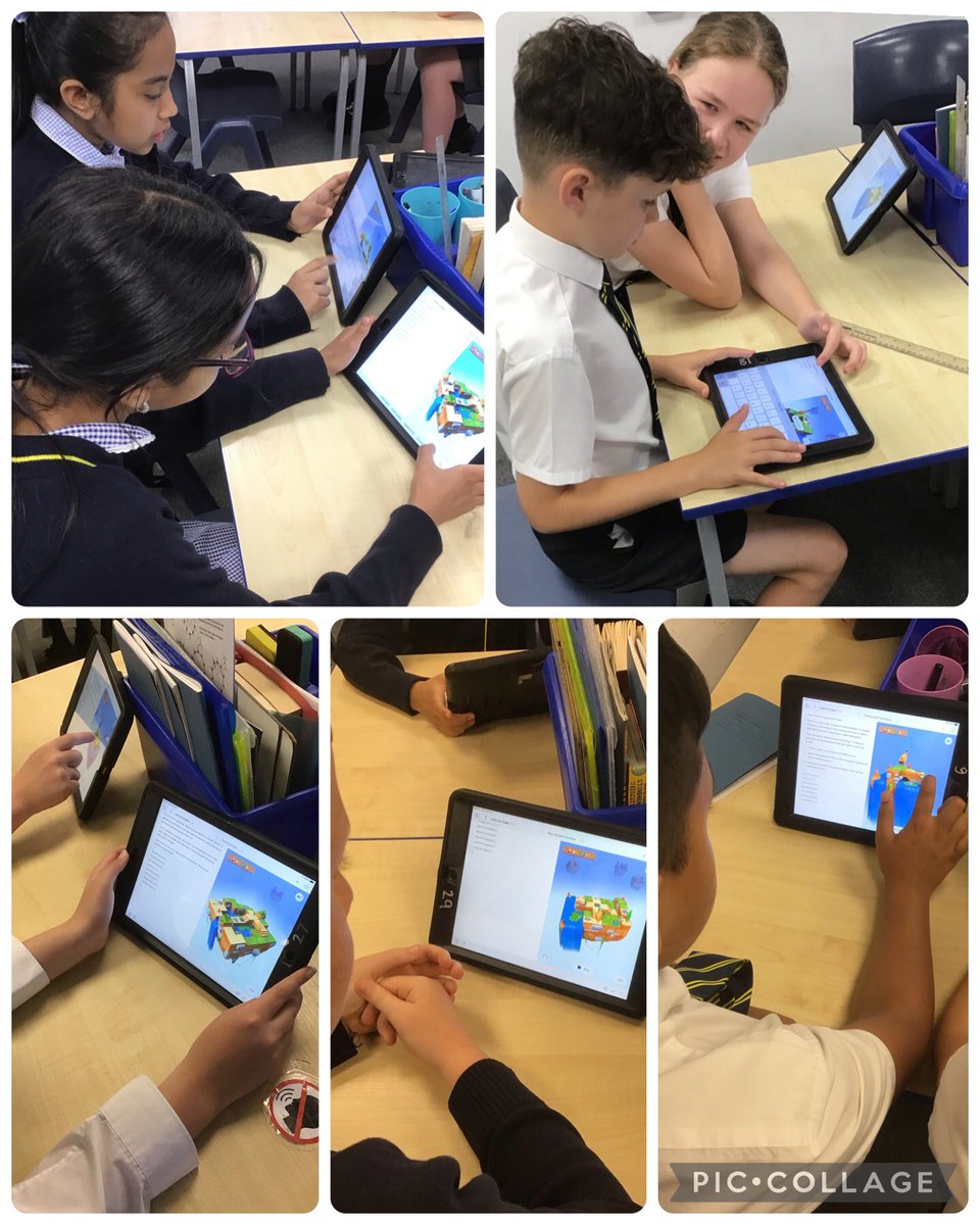 DowsonPrimary's tweet photo. #DowsonYear6 have been using Swift Playground to write algorithms including the use of conditional formatting #DowsonComputing https://t.co/JMdcIk4HXp