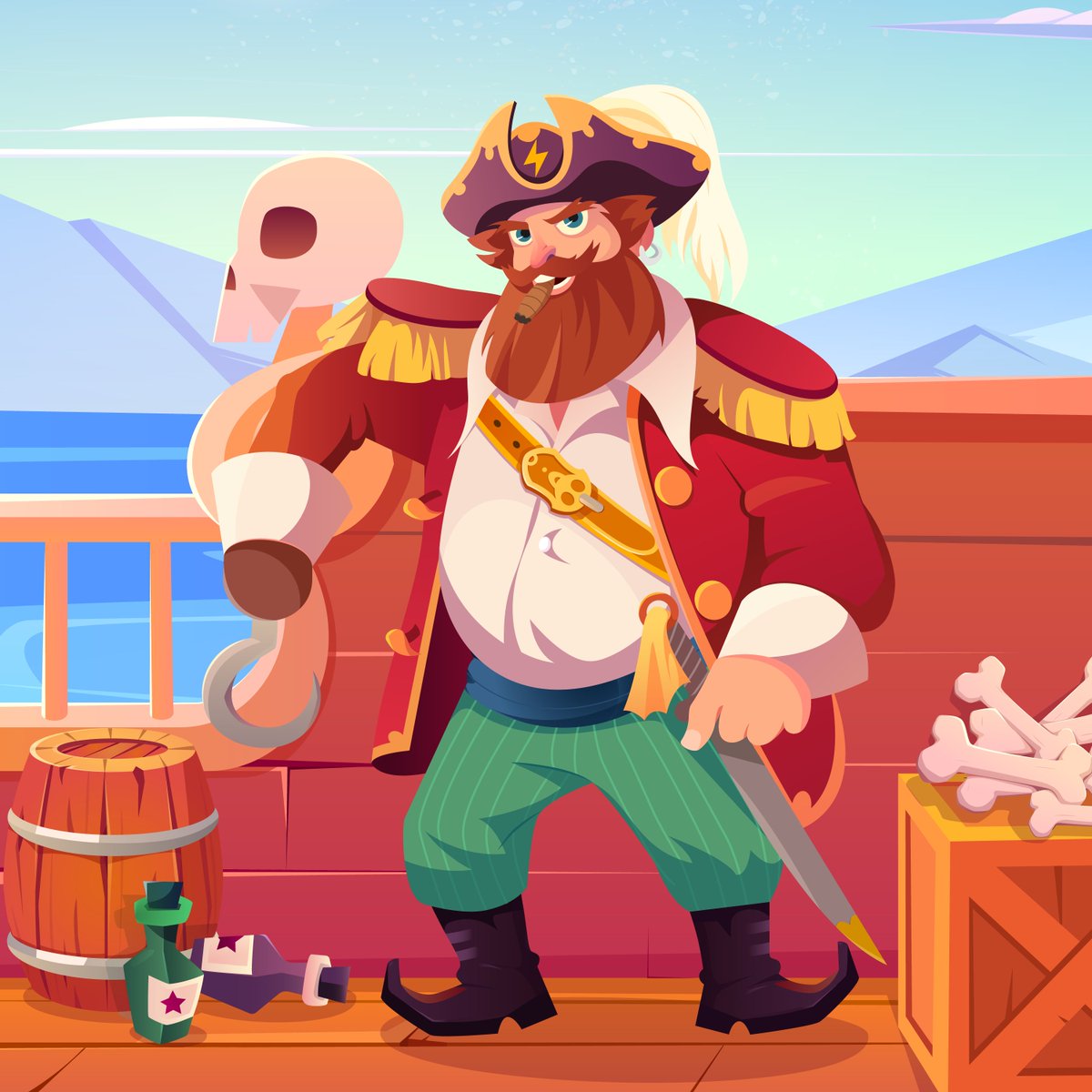 Avast, ye salty sea dogs! Here's a new riddle for ye to solve:

"I'm a pirate's delight, found in barrels and kegs,
I make sailors merry, and sometimes weak in the legs.
Neither food nor gold, yet cherished on deck,
What am I, me heartie? 

Solve it, and you'll win 5k $WATER