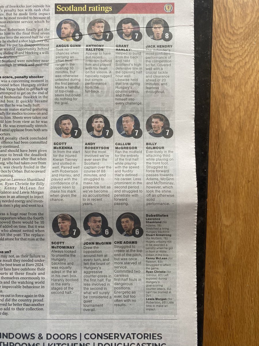 Herald must have been watching an old game. Amazing everyone played so well yet we were complete garbage.