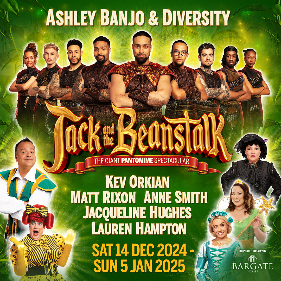 Fe, Fi, Fo, Fum it's time for a casting announcement for our GIANT pantomime spectacular - Jack and the Beanstalk 🌱

Tickets are selling faster than the beanstalk grows, so head to our website to secure your seats now!

🎟️ pulse.ly/ixahgjrewp
