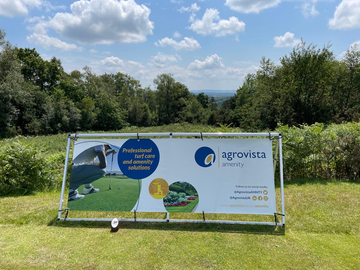 AgrovistaAMNTY's tweet photo. We were proud to support the Captain's Charity Golf Weekend at Crowborough Beacon Golf Club in aid of @guidedogs ☀

@cbgcgreens @agrovistauk @AndrewNorman76 #golf #ForOurSports #sponsorship https://t.co/yWAWXfxXgQ