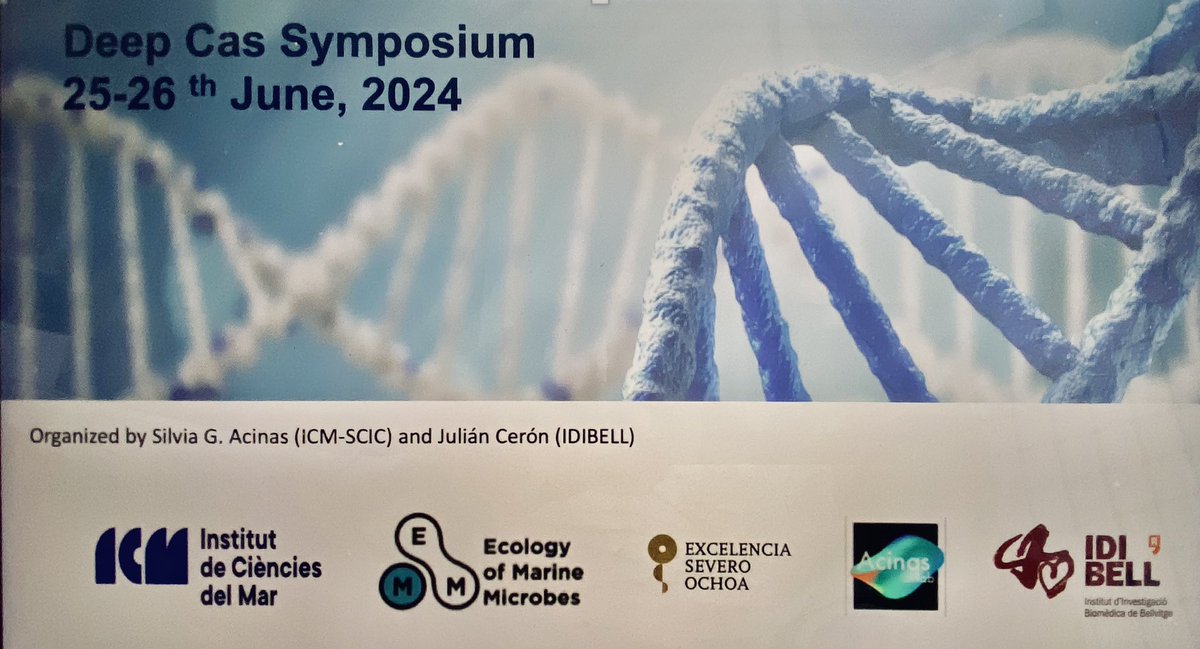 AcinasL's tweet photo. 🔔🔔The ll Deep Cas symposium is here!!

📍Valencia
📆25-26th june
👥Co-organized with @CeronLab 
🏠 Hosted by @dorzaez @IBMCP 

🧬✂️Exciting science on #CRISPR with a dream team of collaborators

🥘🍻and a bit of good food &amp; drinks too😉 https://t.co/e8sXQCaIe2