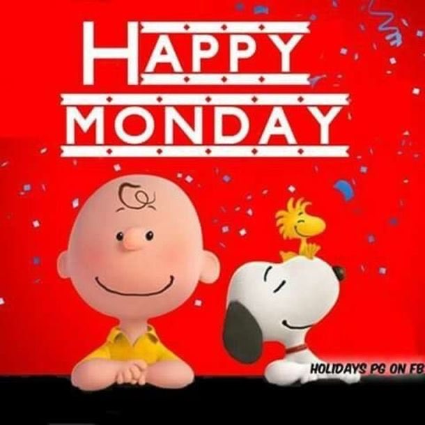 snoopyandfrien6's tweet photo. HAPPY MONDAY https://t.co/zvyAjHz2Ll