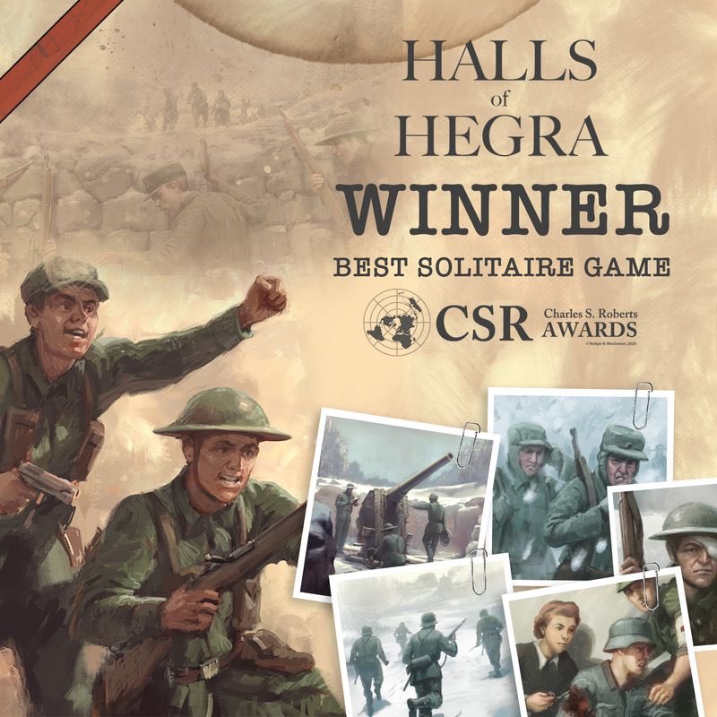 What a great way to start the week. Halls of Hegra just won the <a href="/CharlieAwards/">The Charles S. Roberts Awards</a> for best solitaire game in 2023! 

charlessrobertsawards.com/2023-charles-s…