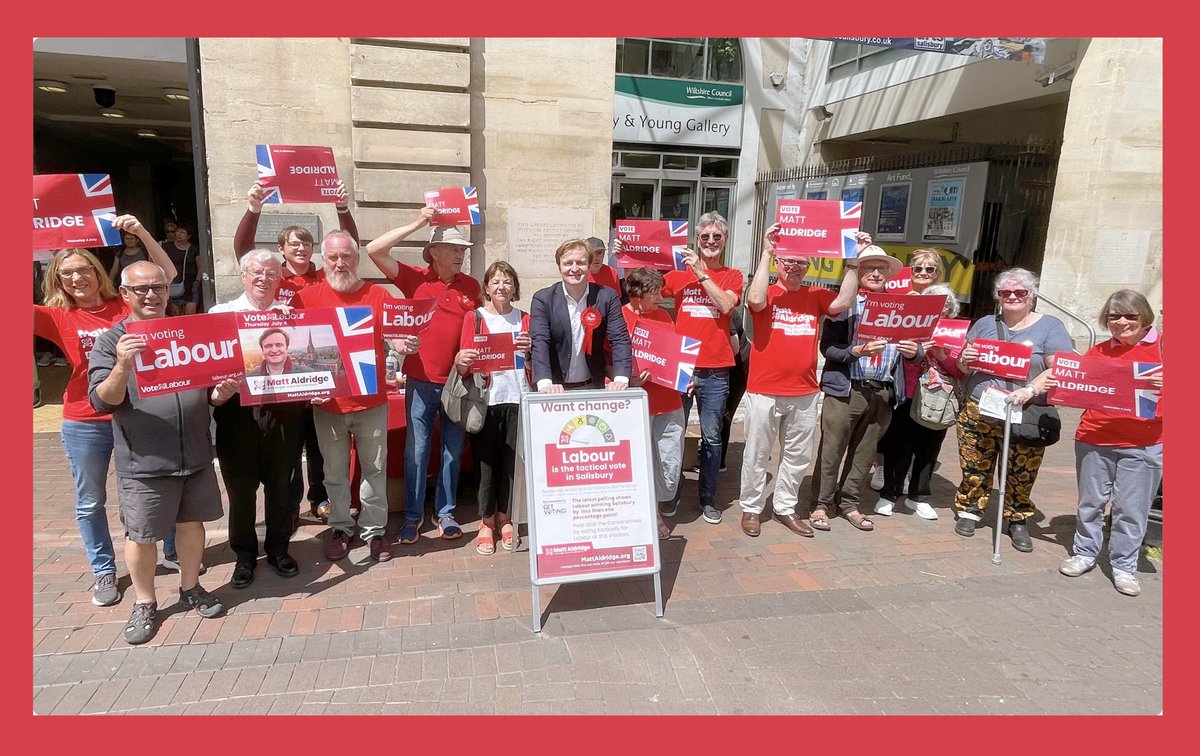 Salisbury, WOW! What a fantastic weekend! It has been so wonderful feel your support and enthusiasm for our positive campaign for change. I am so proud of the campaign we are running — and I'm looking forward to what looks to be a nail-bitingly close election night! 😲