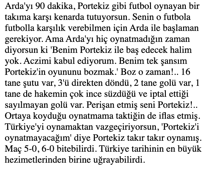hıncal'ın 2008 portekiz maçı sonrası yazısı... aynen ya dark çok iyi diziydi