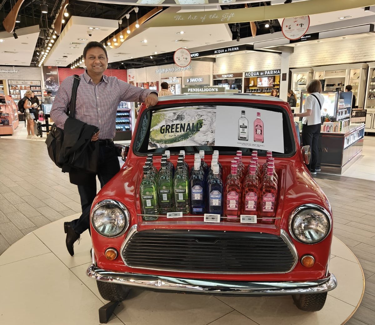 ketangajjar's tweet image. New travel essential: a whisky engine! 🍾🚗 Spotted at the airport duty free. Ready to rev up this business trip with some extra spirit! 🥃✈️ #TravelHumor 

#traveldiaries2024