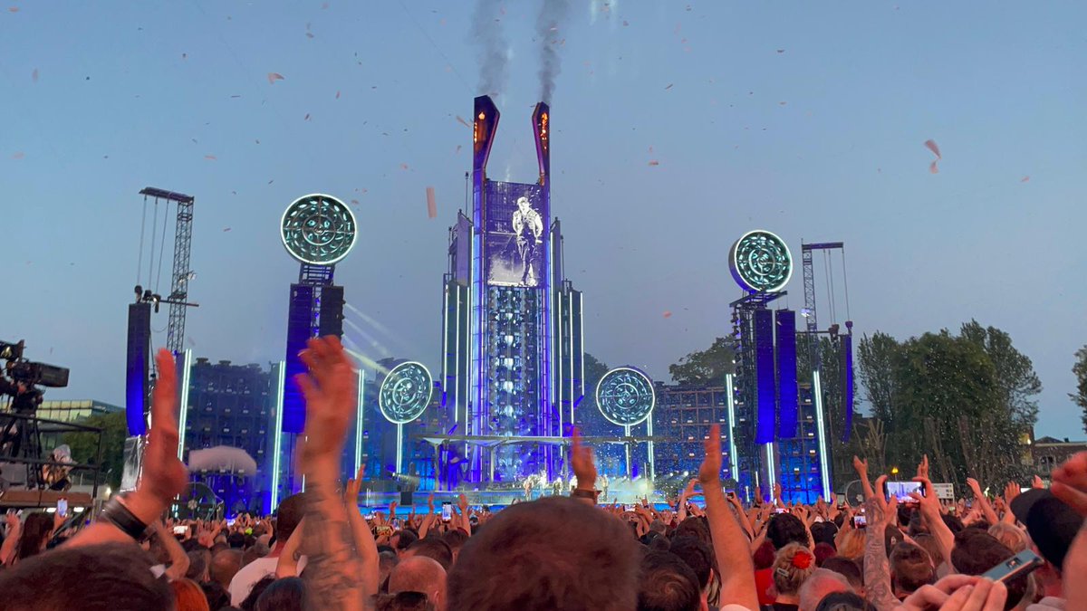 Rammstein in the RDS yesterday,  what a show