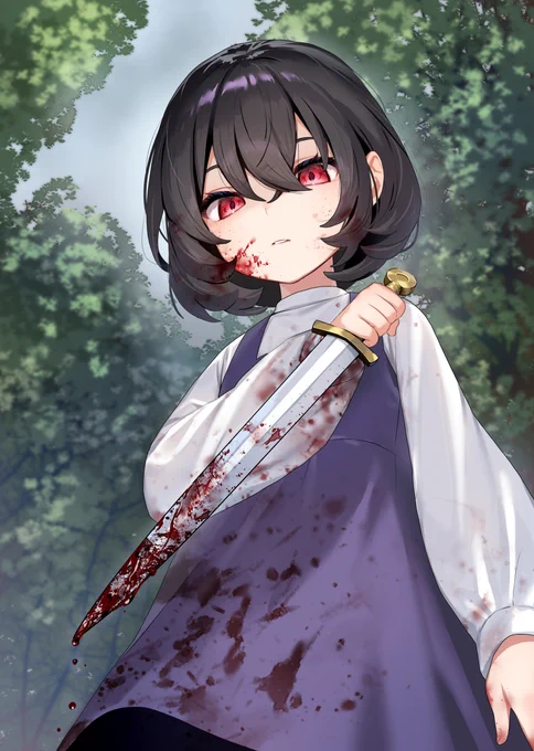 「かつての暗殺者は来世で違う生き方をする」 口絵イラスト1 #かつての暗殺者