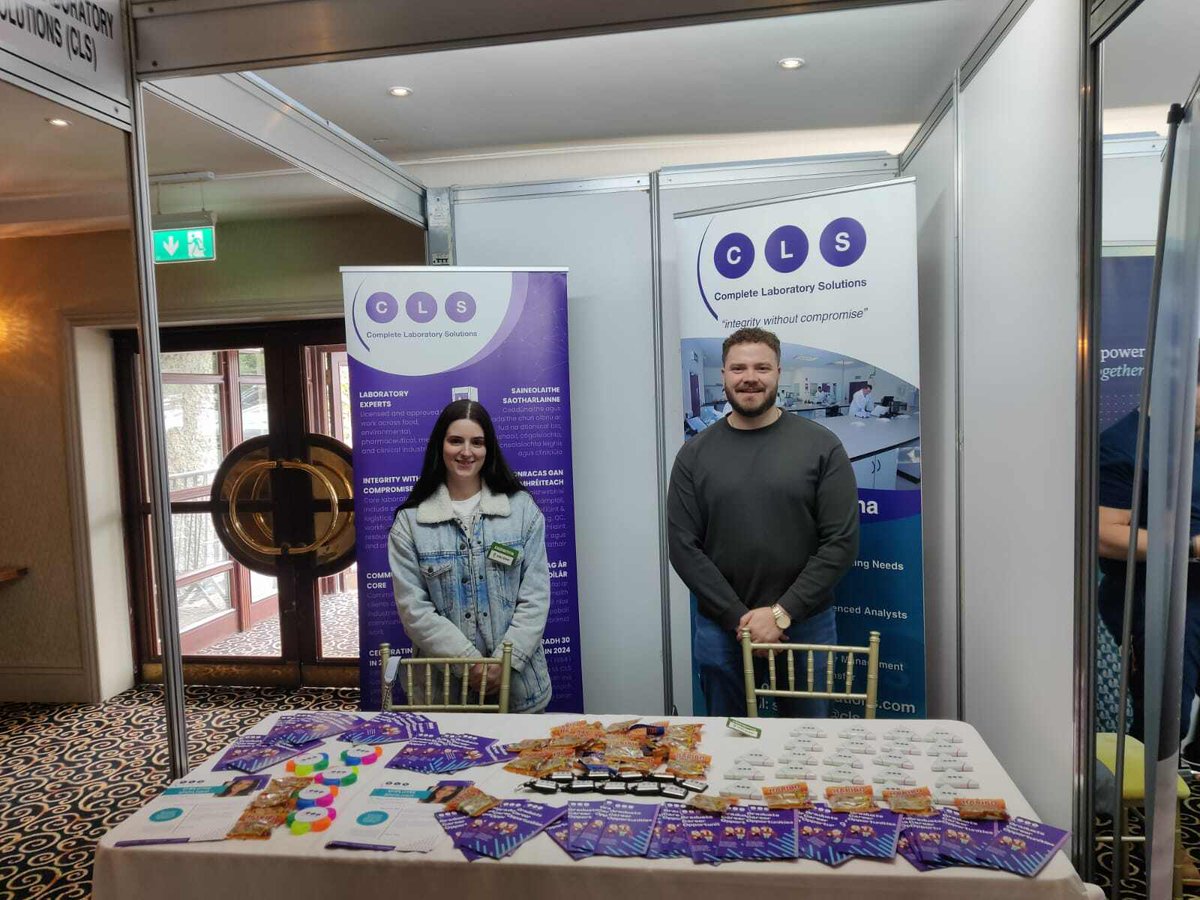 Our colleagues from CLS were delighted to visit #JobsExpoLimerick this past Saturday. If you’re interested in learning more about our company, our current openings all across the country, and about a #career with CLS in general, please visit eu1.hubs.ly/H09Rb-T0