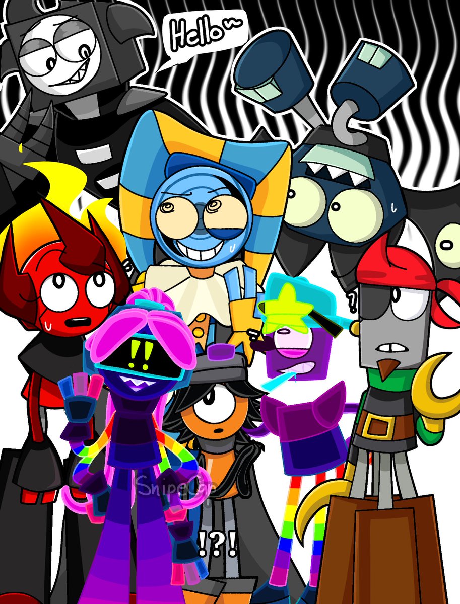 OCs that smiles the most- #mixels #mixelsoc