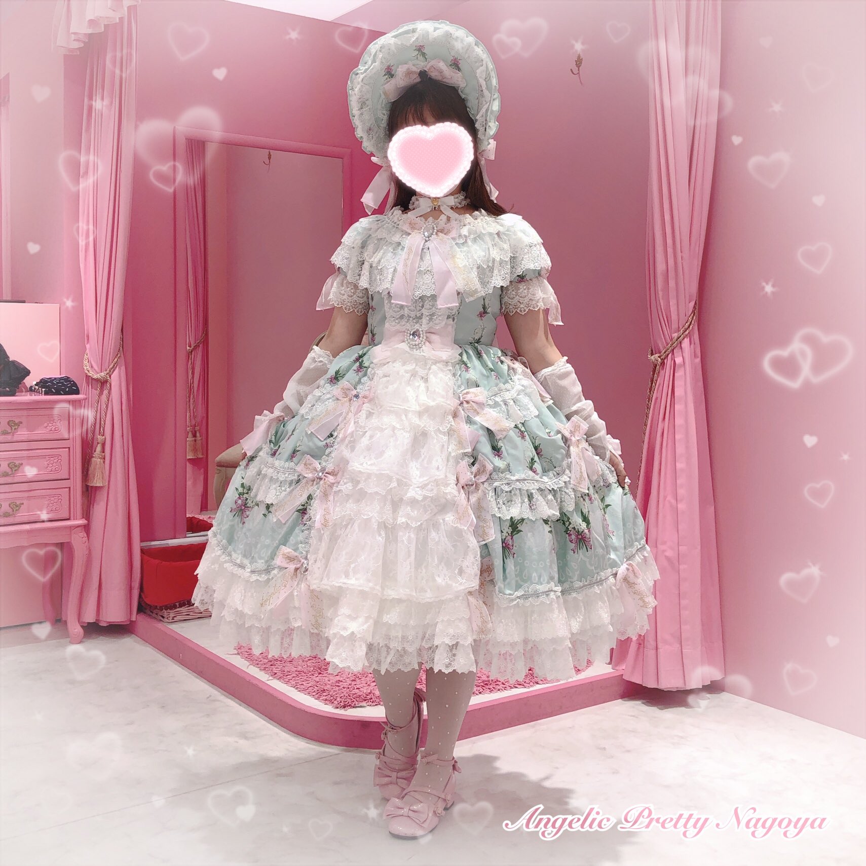 無*能様 Angelic PrettyすずらんBouquetワンピース 無*能様 Angelic