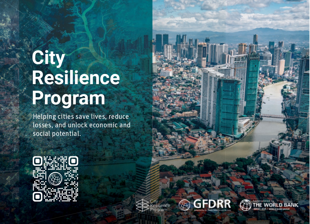 GFDRR's tweet photo. Through the efforts of GFDRR’s #CityResilienceProgram, #UrbanResilience was a prominent theme at #UR24. CRP supported sessions on data-informed resilience planning, reducing urban #floodrisk, combating #urbanheat in cities and more.

Learn more about CRP: https://t.co/cG4yJacstb https://t.co/w3fRLsgweZ