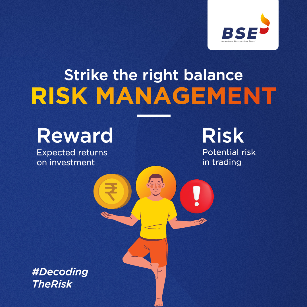 BSEIndia's tweet photo. #DecodingTheRisk

Understanding your risk appetite helps you strike a balance between the desire for better returns versus the need to protect your investment. This can assist in optimum investment decisions to match your goals.

#RiskManagement #Investment https://t.co/gHZiAOH1Dc