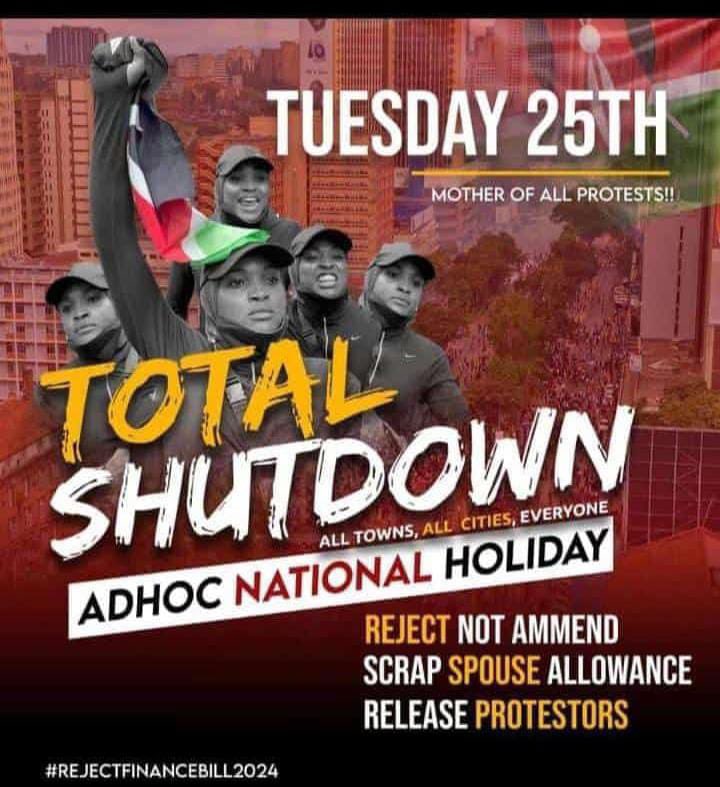 ali_naka's tweet photo. To Gen Z Comrades! It’s important to remain Focused !! Please FOCUS. The enemy has been shaken an they will sore mistrust and division 

Eyes on the Ball!! They Will Not Believe! #RejectFinanceBill2024 https://t.co/L533iw2JSp