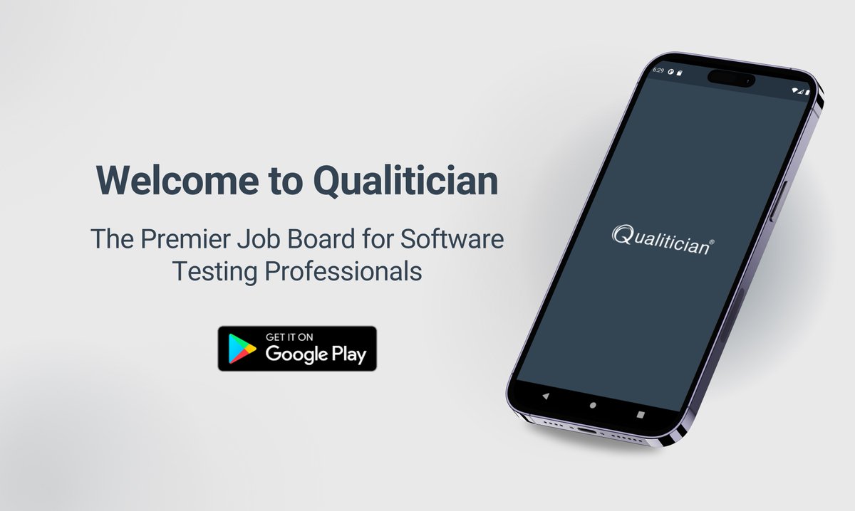 Qualitician | QA Job Board tweet media
