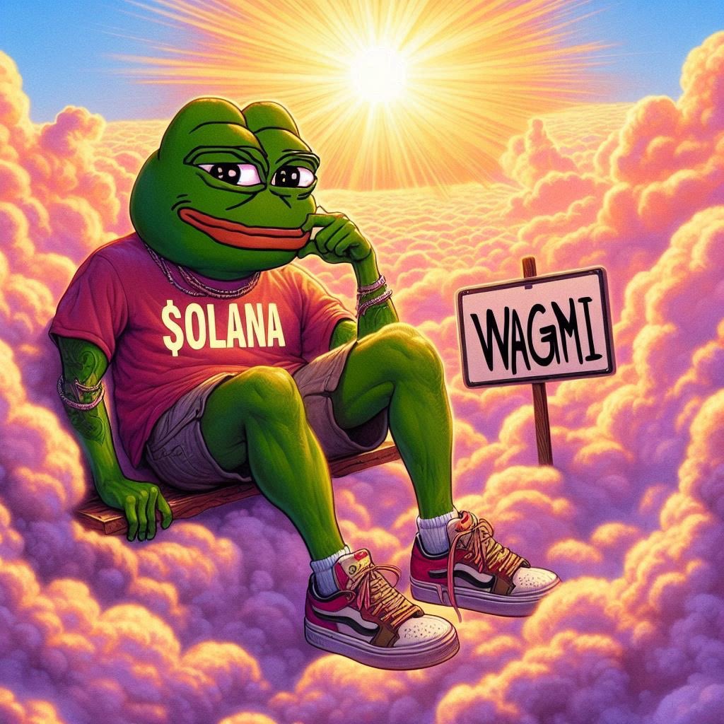 Lil_Rekt1's tweet photo. Stay strong, buckle up 💪

We about to be on cloud 9 

$PEPE on $SOL 🐸☁️🚀

@pepesolanacomm 

B5WTLaRwaUQpKk7ir1wniNB6m5o8GgMrimhKMYan2R6B https://t.co/5NKtevKD8x