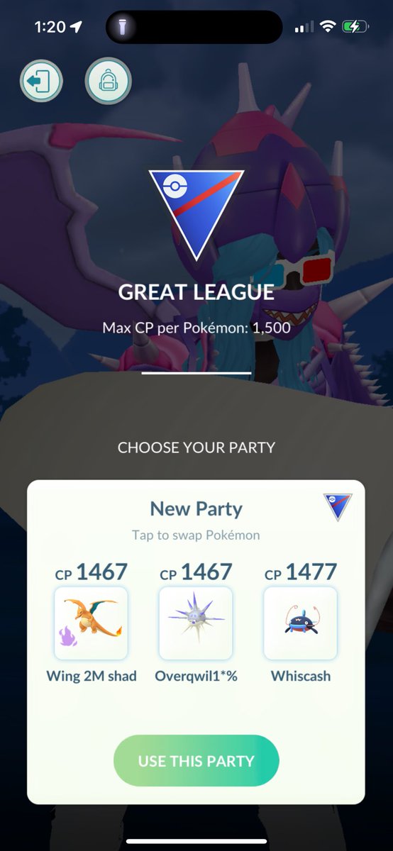 josephcup18's tweet image. #PokémonGO #OpenGreatLeague.  #Goodmorning.