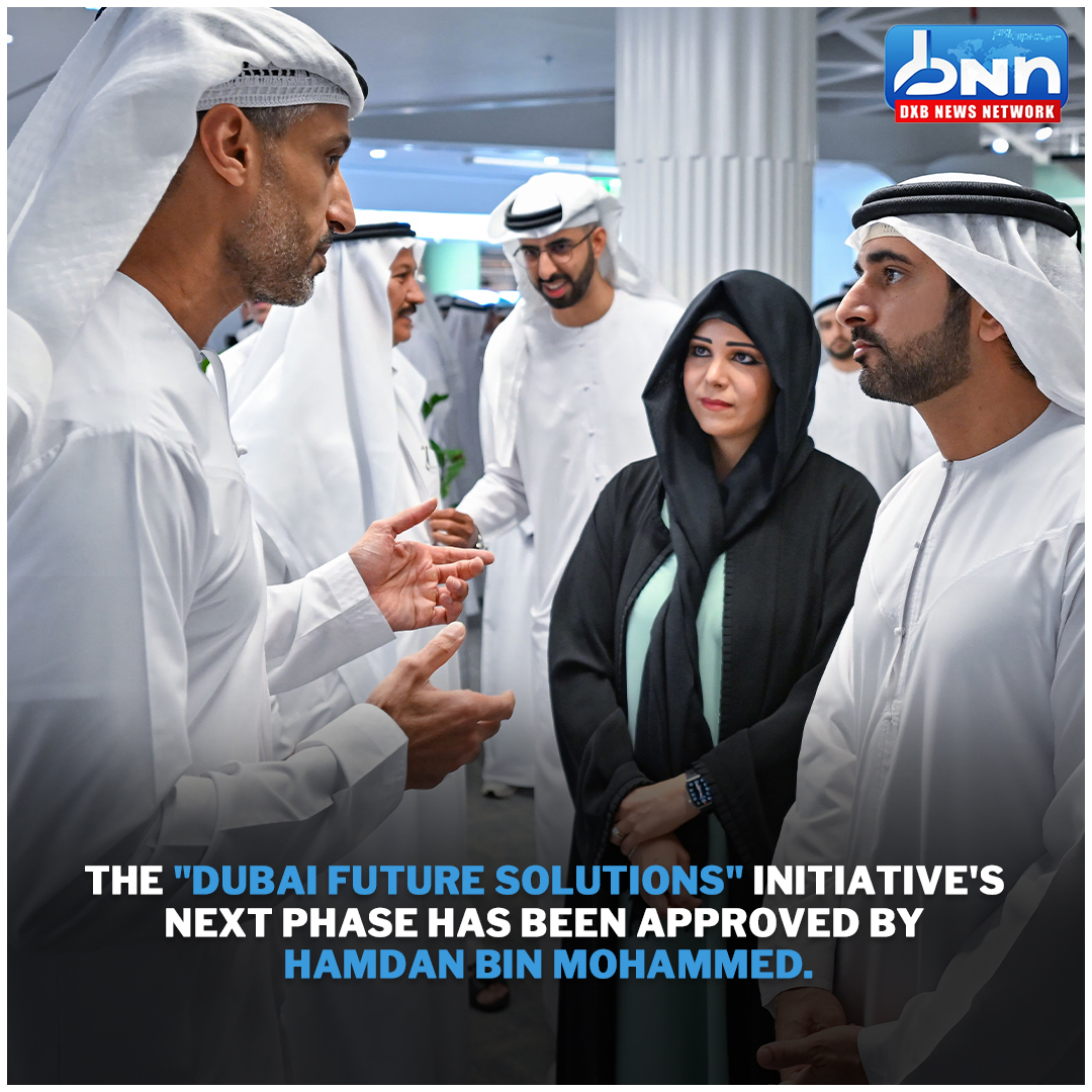 dxbnewsnetwork's tweet image. The &apos;Dubai Future Solutions&apos; Initiative&apos;s Next Phase is approved by Hamdan bin Mohammed
.
Read Full News: dxbnewsnetwork.com/hamdan-bin-moh…
.
#DubaiFutureSolutions #PrototypesForHumanity #InnovateDubai #FutureOfInnovation #dxbnewsnetwork #breakingnews #headlines #dxbnews #dxbdnn